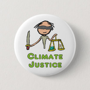 Badge Rond 5 Cm Justice climatique