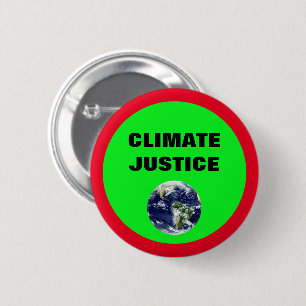 Badge Rond 5 Cm Justice climatique - Agissez maintenant (Manifesta