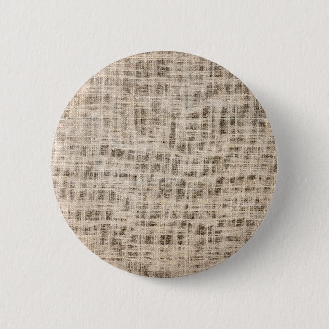 Badge Rond 5 Cm Jute Textile (Devant)
