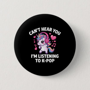 Badge Rond 5 Cm K-p Ne t'entends pas Je t'écoute K-p K P Kawaii Kp