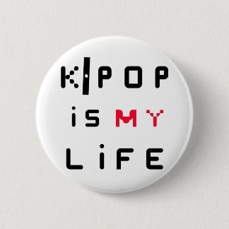 Badge Rond 5 Cm K-POP est ma vie