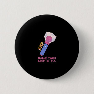 Badge Rond 5 Cm K-POP Levez votre lightstick