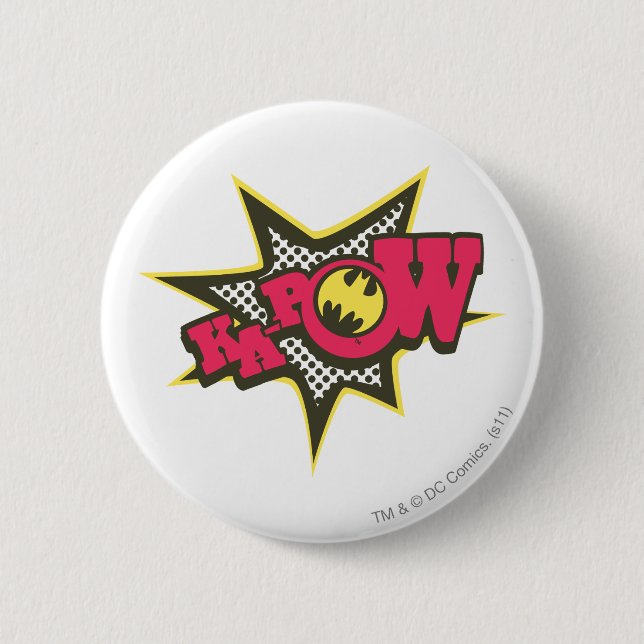 BADGE ROND 5 CM KA-POW (Devant)