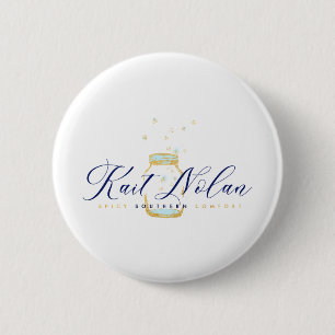 Badge Rond 5 Cm Kait Nolan : Confort Sud épicé
