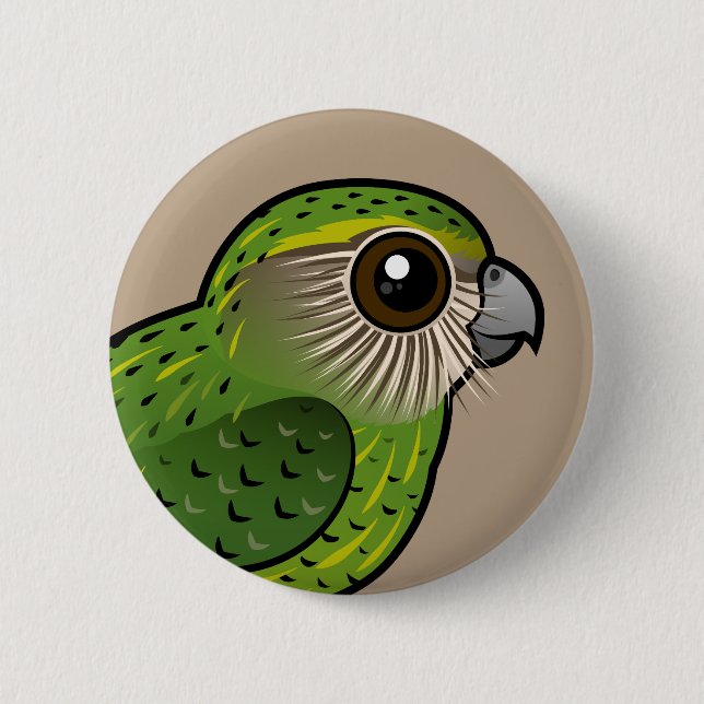Badge Rond 5 Cm Kakapo de Birdorable (Devant)