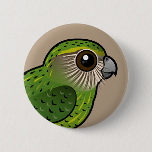 Badge Rond 5 Cm Kakapo de Birdorable