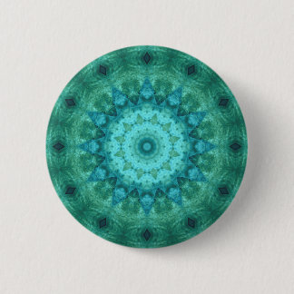 Badge Rond 5 Cm Kaléidoscope de médaillon d'océan