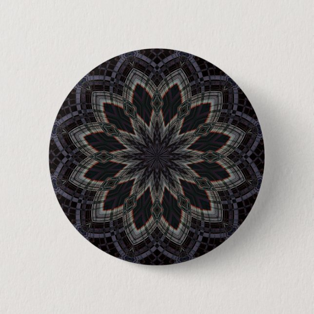Badge Rond 5 Cm Kaleidoscope 'RK4 SQ' (Devant)