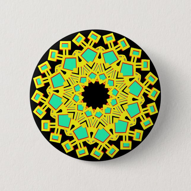 Badge Rond 5 Cm Kaleidoscopic 110714(6) (Devant)