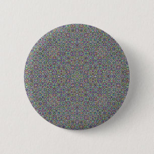 Badge Rond 5 Cm Kaleidoscopic pattern