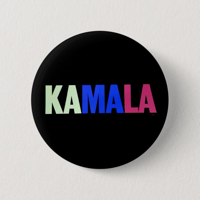 BADGE ROND 5 CM KAMALA (Devant)