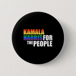 Badge Rond 5 Cm Kamala 2024 Kamala Harris Lgbtq Lesbian