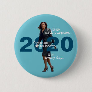 Badge Rond 5 Cm Kamala Harris 2020