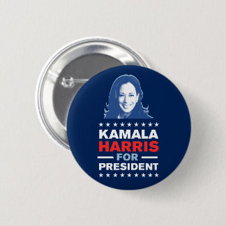 Badge Rond 5 Cm Kamala Harris 2024