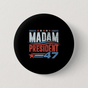 Badge Rond 5 Cm Kamala Harris 2024 Pour La Campagne Électorale