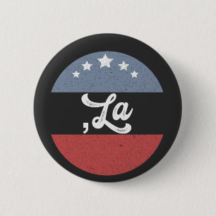 Badge Rond 5 Cm Kamala Harris 2024 Président Comma La Funny