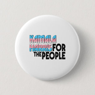 Badge Rond 5 Cm Kamala Harris, Présidente Lgbt Kamala Harris, Pour