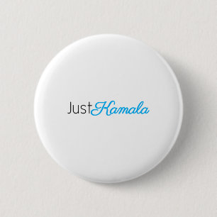 Badge Rond 5 Cm Kamala juste voter 2024 pour l'élection présidenti