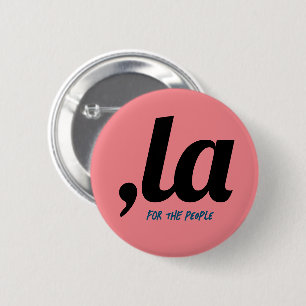 Badge Rond 5 Cm Kamala pour le bouton politique du peuple démocrat