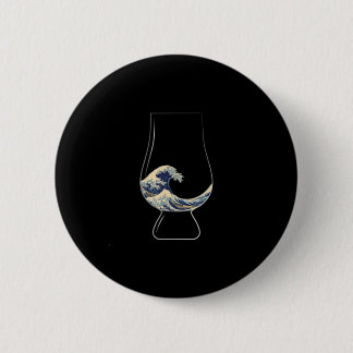 Badge Rond 5 Cm Kanagawa Glencairn Glass