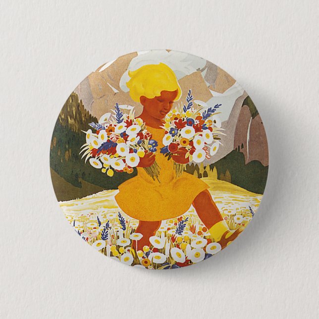 Badge Rond 5 Cm Kandersteg (Devant)