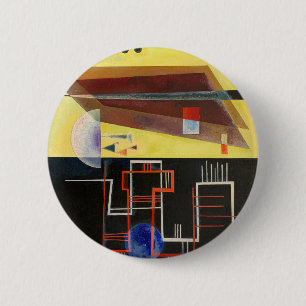 Badge Rond 5 Cm Kandinsky Inner Alliance Abstraite