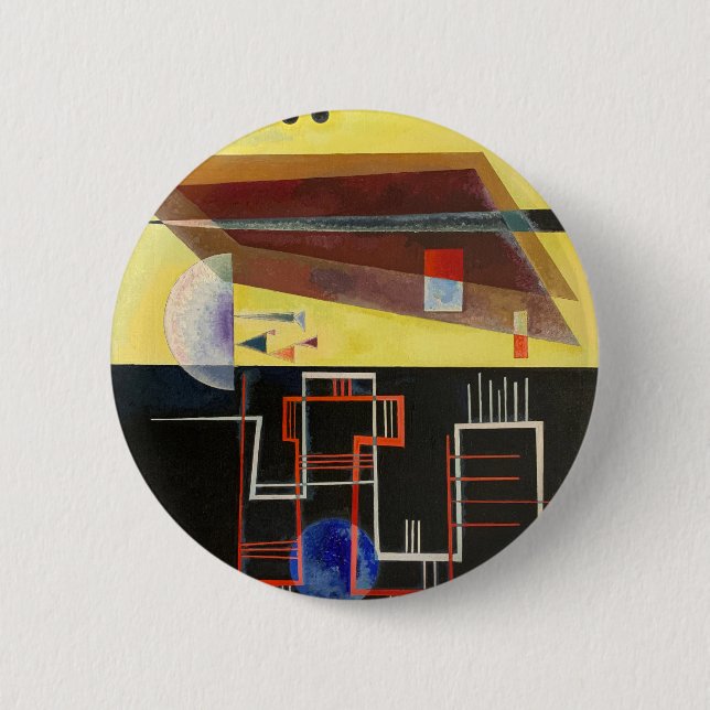 Badge Rond 5 Cm Kandinsky Inner Alliance Abstraite (Devant)