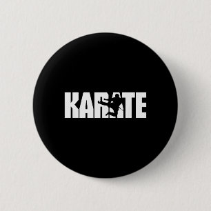Badge Rond 5 Cm Karate