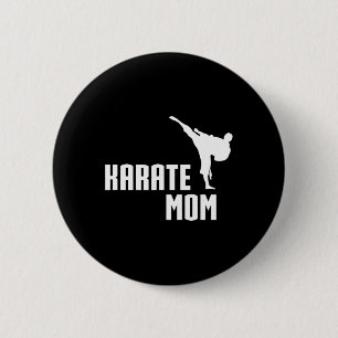 Badge Rond 5 Cm Karate Mom Shirt