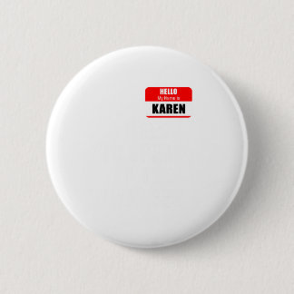 Badge Rond 5 Cm Karen Halloween Costume, Parle Au M