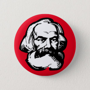 Badge Rond 5 Cm Karl Marx
