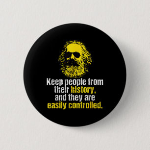Badge Rond 5 Cm Karl Marx Citation Funny Parti Socialiste Dsa