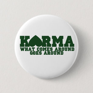 Badge Rond 5 Cm Karma