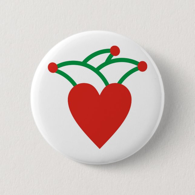 Badge Rond 5 Cm Karneval (Devant)