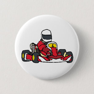 Badge Rond 5 Cm Karting