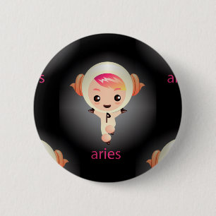 Badge Rond 5 Cm kawaii aries