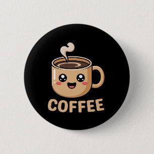 Badge Rond 5 Cm Kawaii Coffee Creamer Cup Cute Halloween Costume R