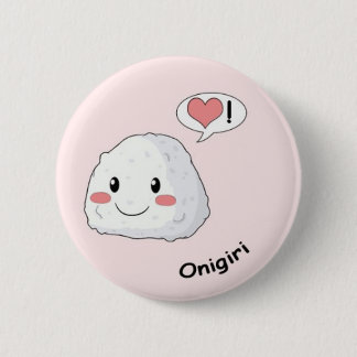 Badge Rond 5 Cm Kawaii de sushi