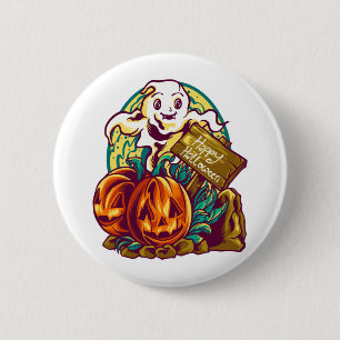 Badge Rond 5 Cm kawaii halloween