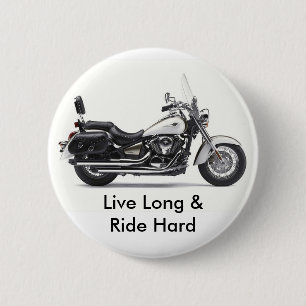 Badge Rond 5 Cm Kawasaki-Vulcan-900-Classic-LT