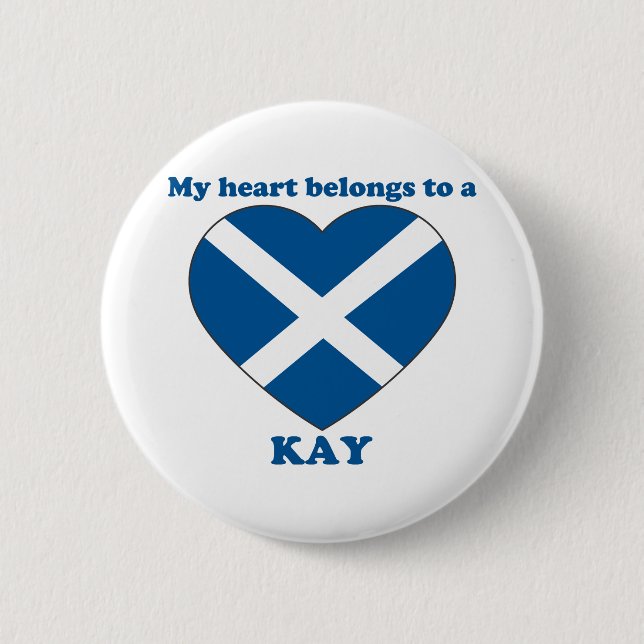 Badge Rond 5 Cm Kay (Devant)