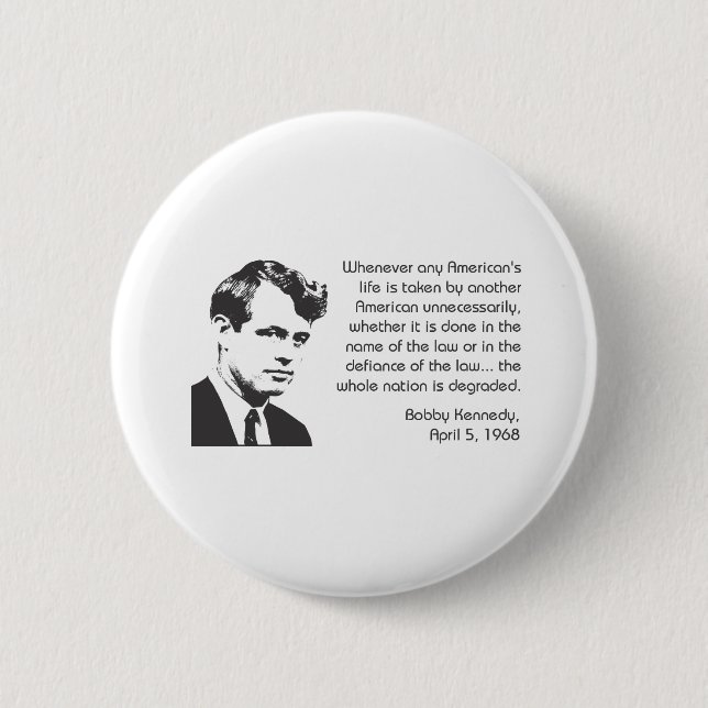 Badge Rond 5 Cm Kennedy (Devant)
