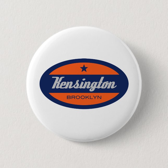 Badge Rond 5 Cm Kensington (Devant)
