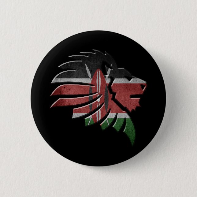 Badge Rond 5 Cm Kenya (Devant)