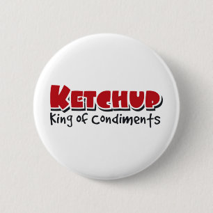 Badge Rond 5 Cm ketchup
