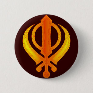 Badge Rond 5 Cm Khanda