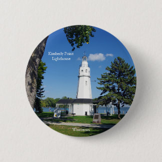 Badge Rond 5 Cm Kimberly Point Lighthouse button