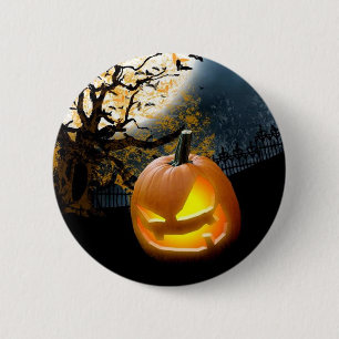 Badge Rond 5 Cm Kine de Halloween