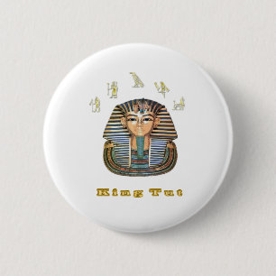 Badge Rond 5 Cm KingTut, cool
