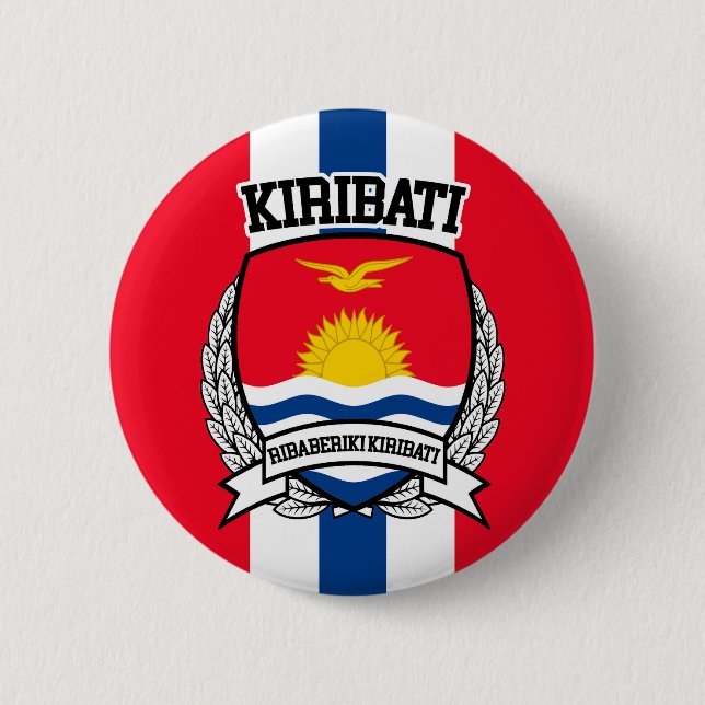 Badge Rond 5 Cm Kiribati (Devant)